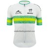 Wielershirt 2023 Australië Nationaal Team Groen Wit